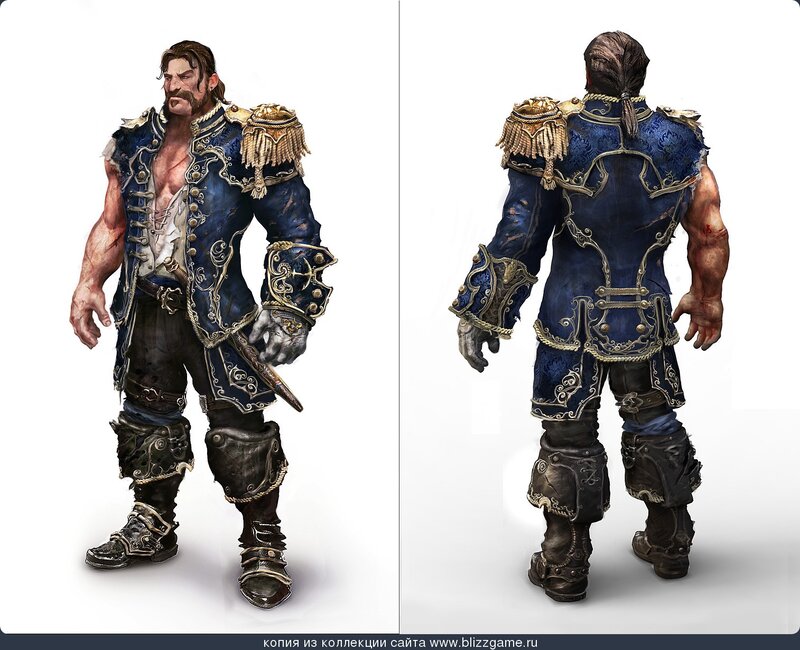 pirate captain character design