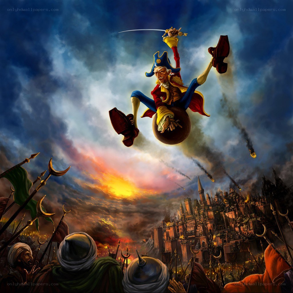 Pirate Captain in the Sky