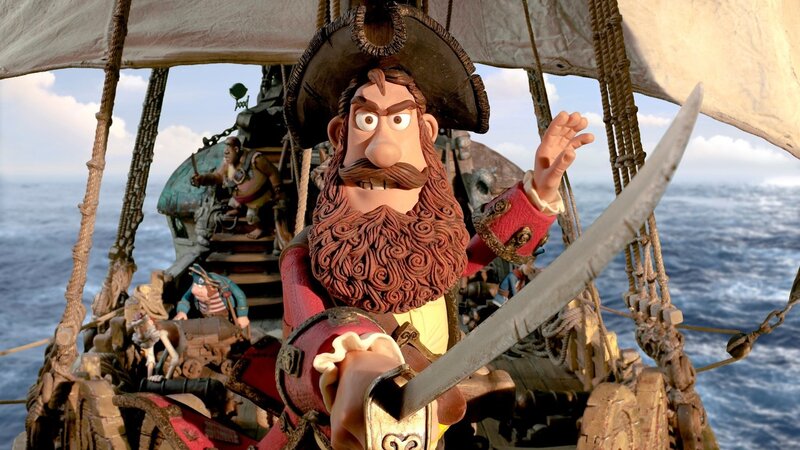 Pirate Captain on Ship — Brown, Adventurous