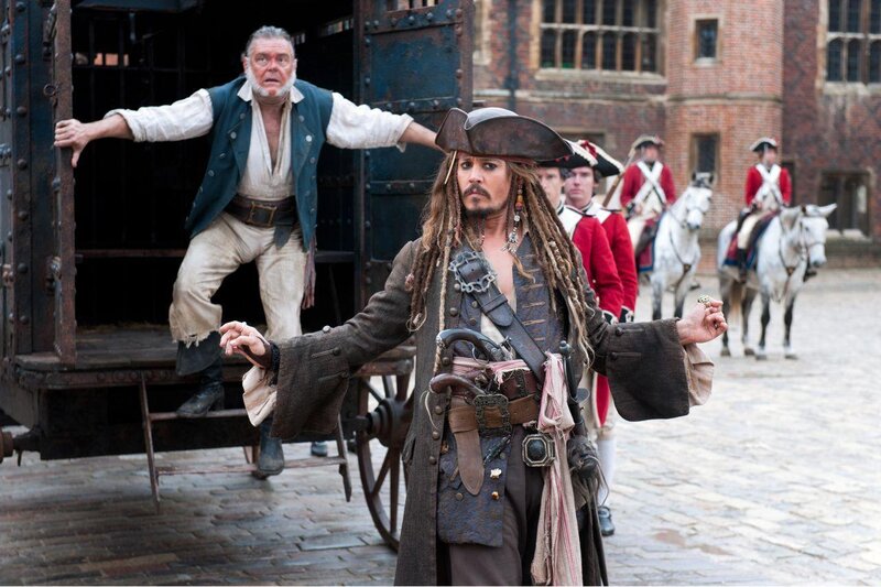 Pirate Captain on Street