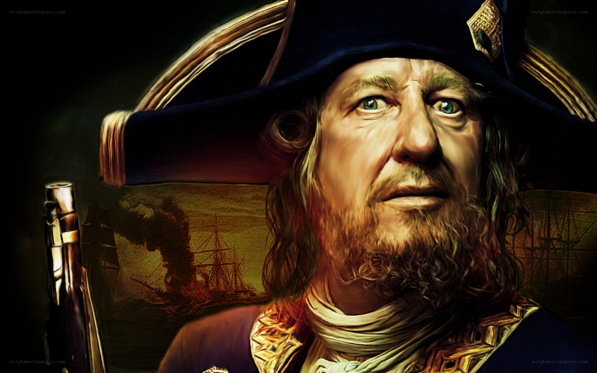 Pirate Captain Portrait