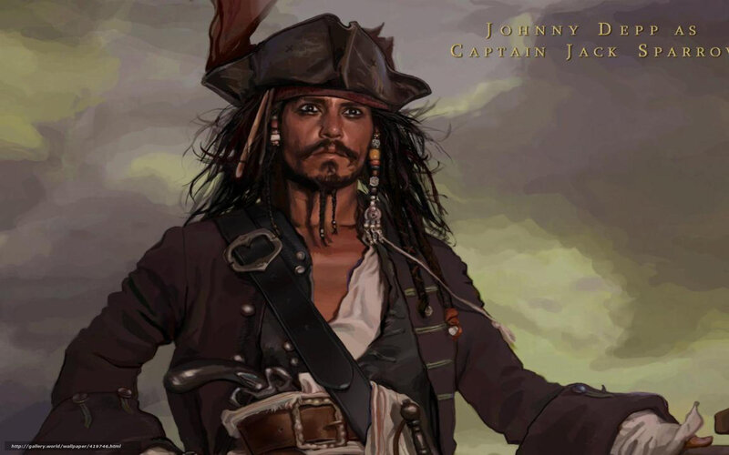 Pirate Captain Standing