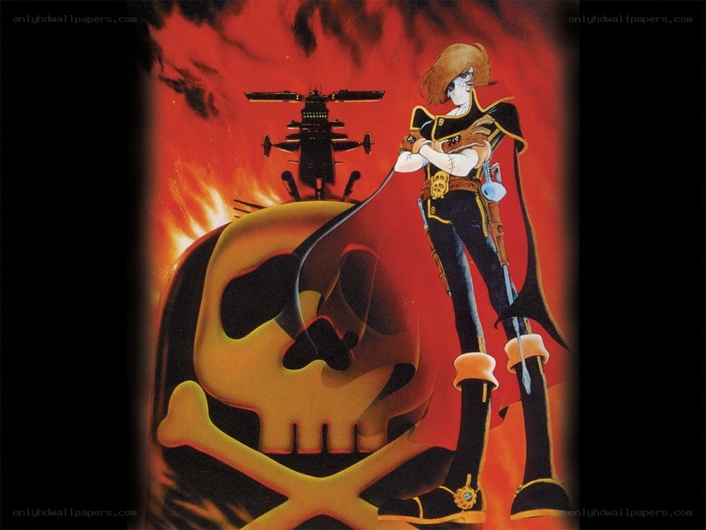 Pirate captain with skull emblem