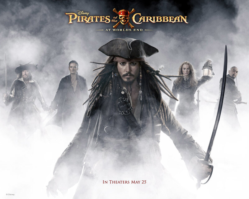 Pirate Captain with Sword — Gray, Dramatic