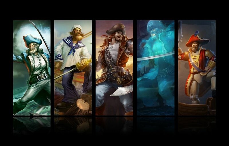 Pirate character collection