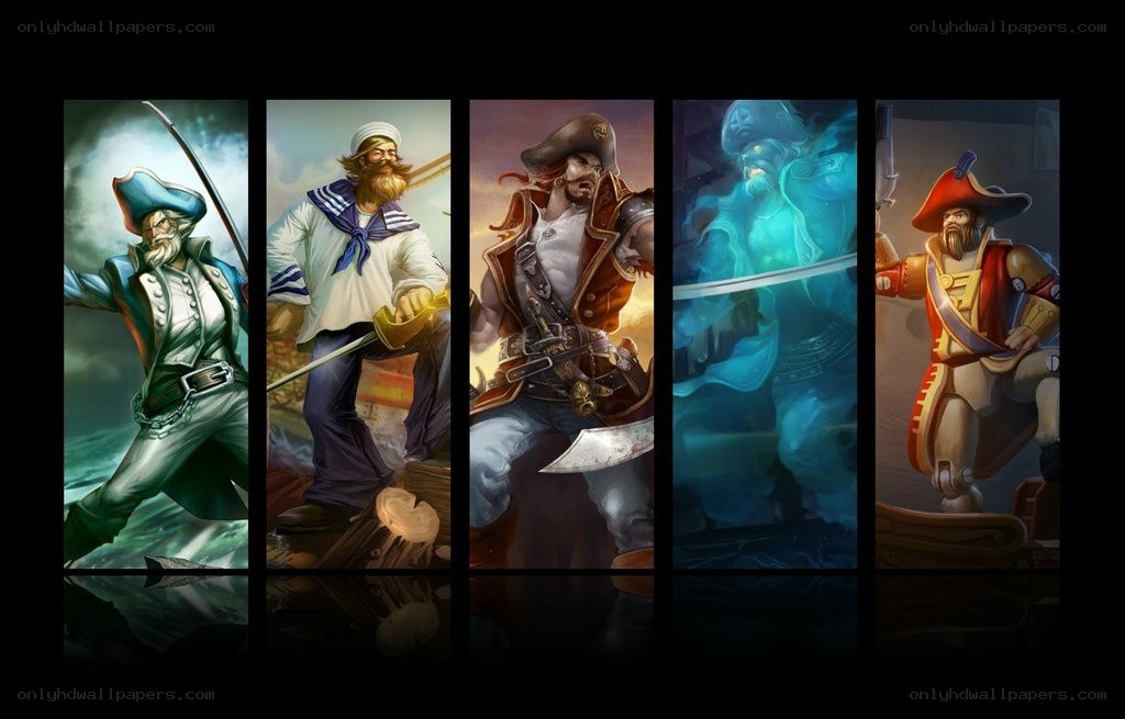 Pirate character collection
