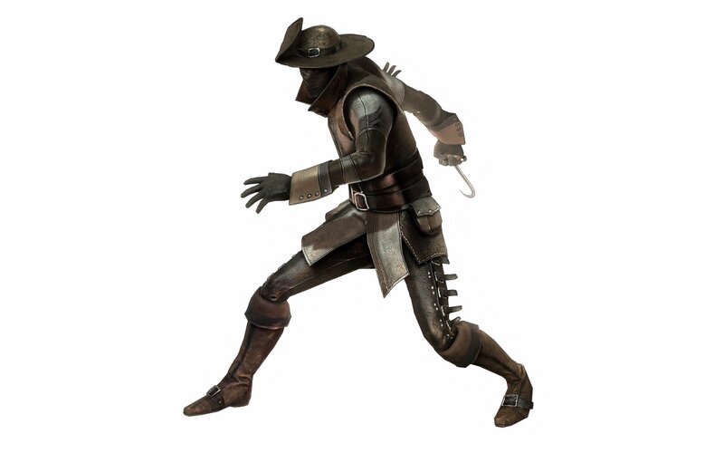 Pirate Character in Motion