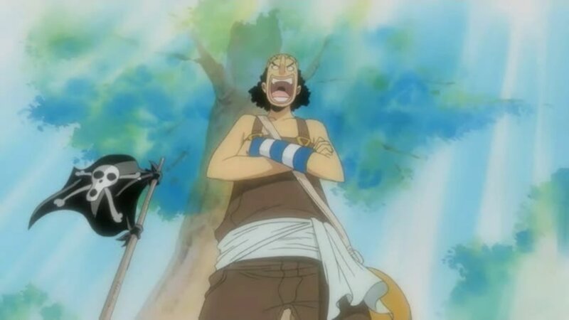 pirate character shouting