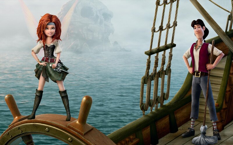 Pirate Characters on Ship