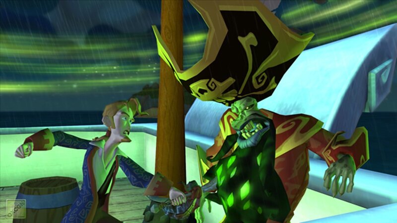 Pirate confrontation on a ship