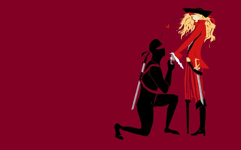 Pirate Couple Proposal
