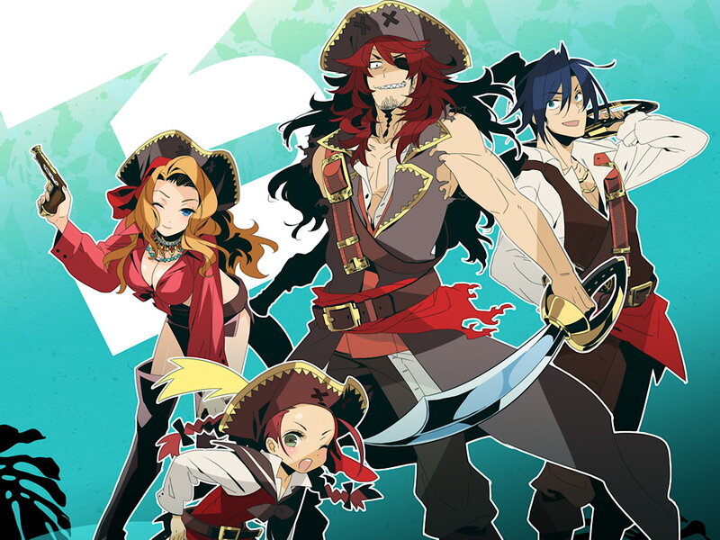 Pirate crew anime characters