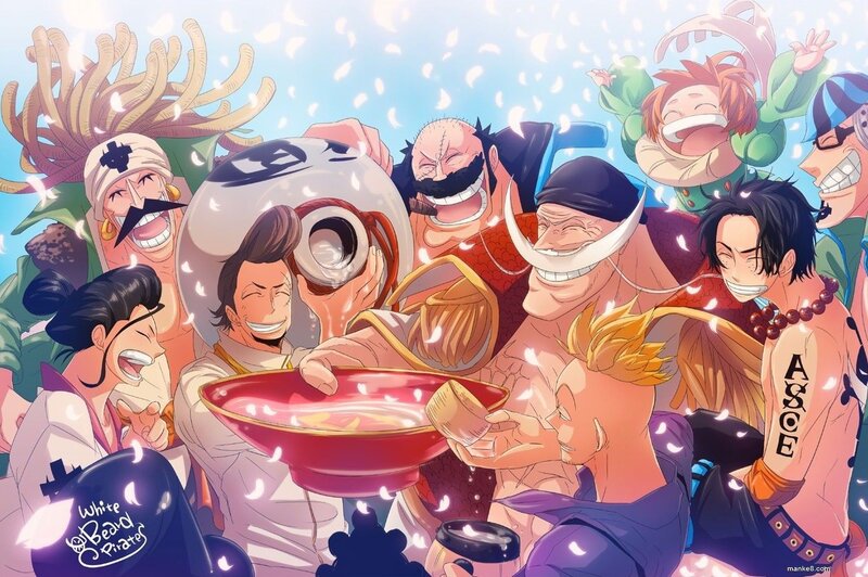 Pirate Crew Celebrating