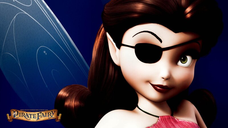 Pirate Fairy Character — Blue