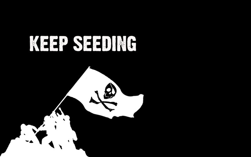 Pirate Flag on Hill
