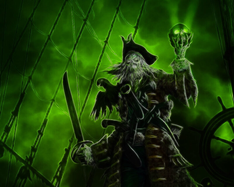 pirate ghost on ship