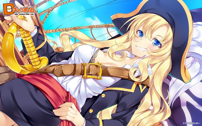 pirate girl with sword