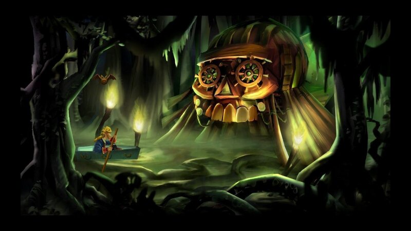 pirate in a swamp boat