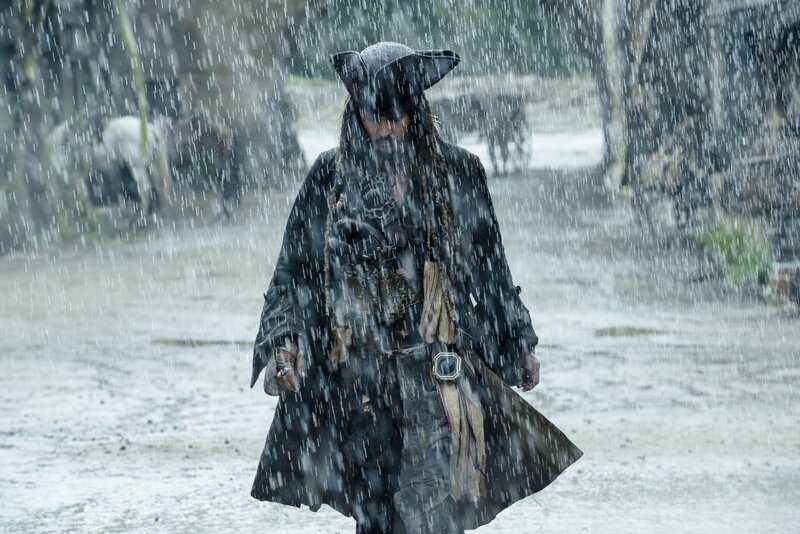 Pirate in Rain