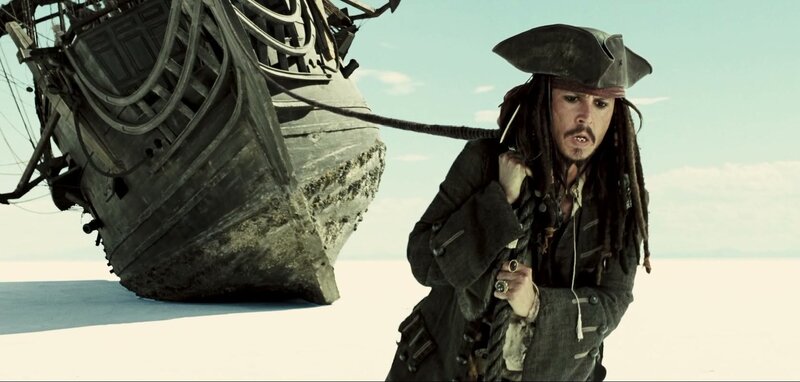 Pirate Man with Dreadlocks — White