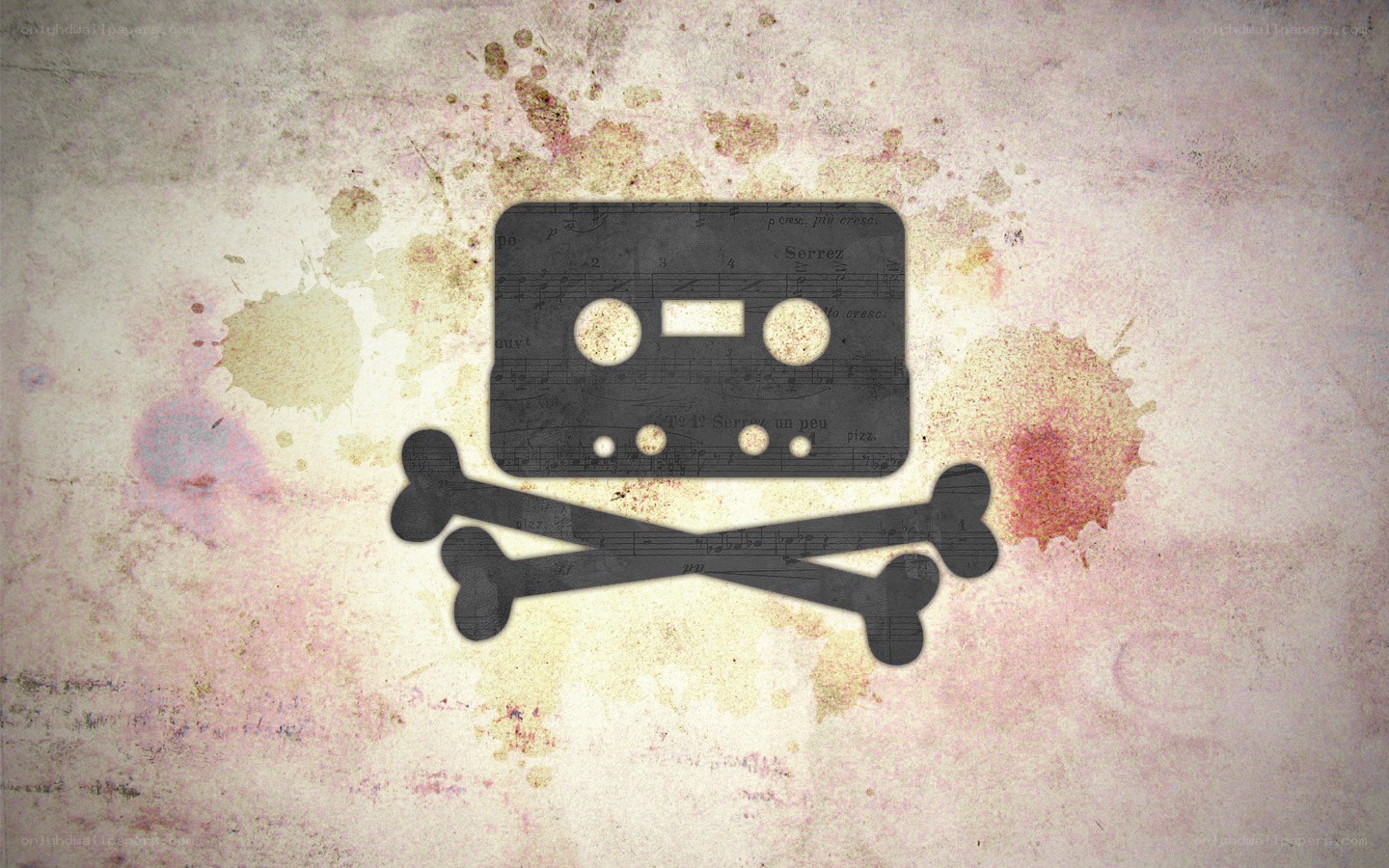pirate music tape design