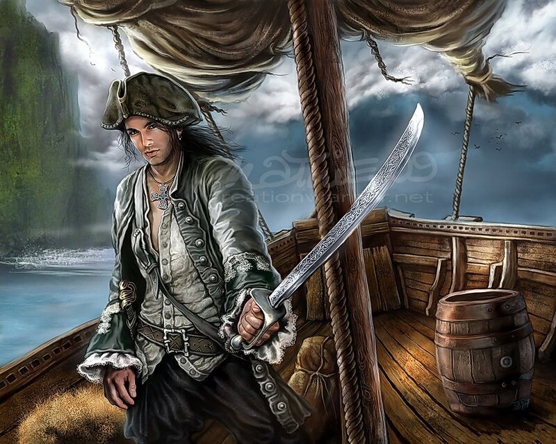 Pirate on a Boat