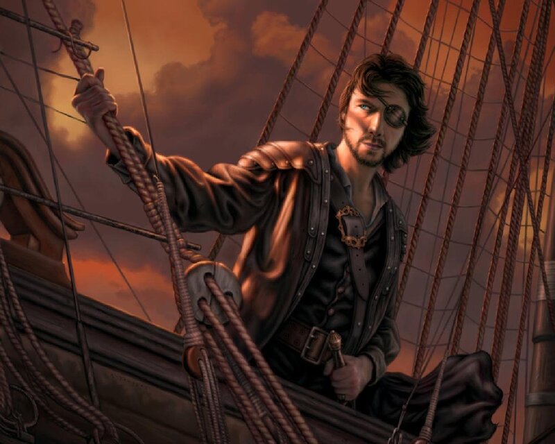 Pirate on a Ship