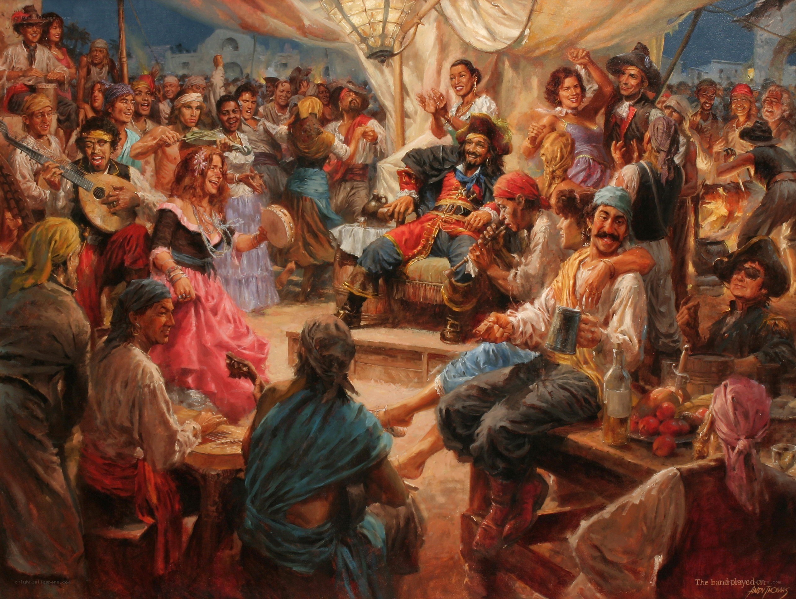 Pirate party celebration