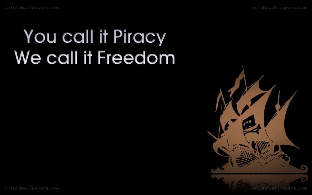 Pirate ship freedom message