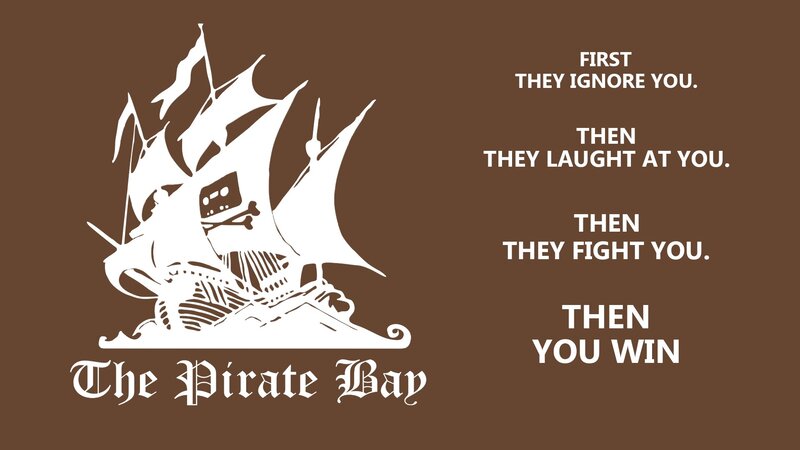 Pirate Ship Illustration — Brown