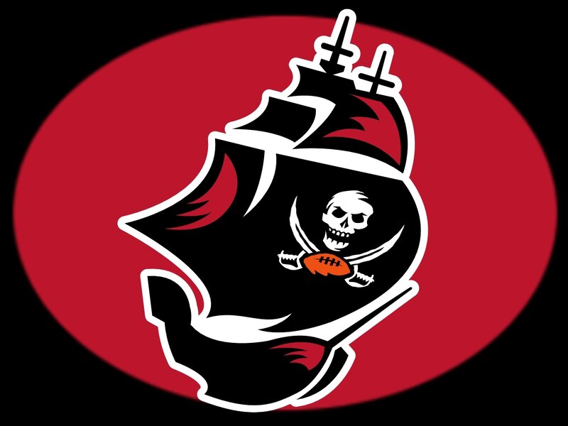 Pirate Ship Logo — Red