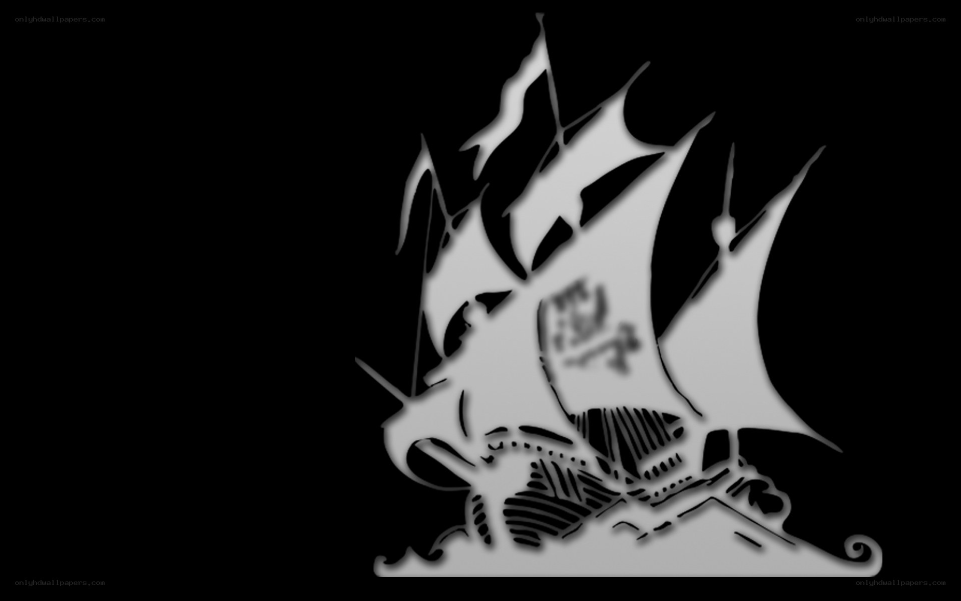pirate ship silhouette