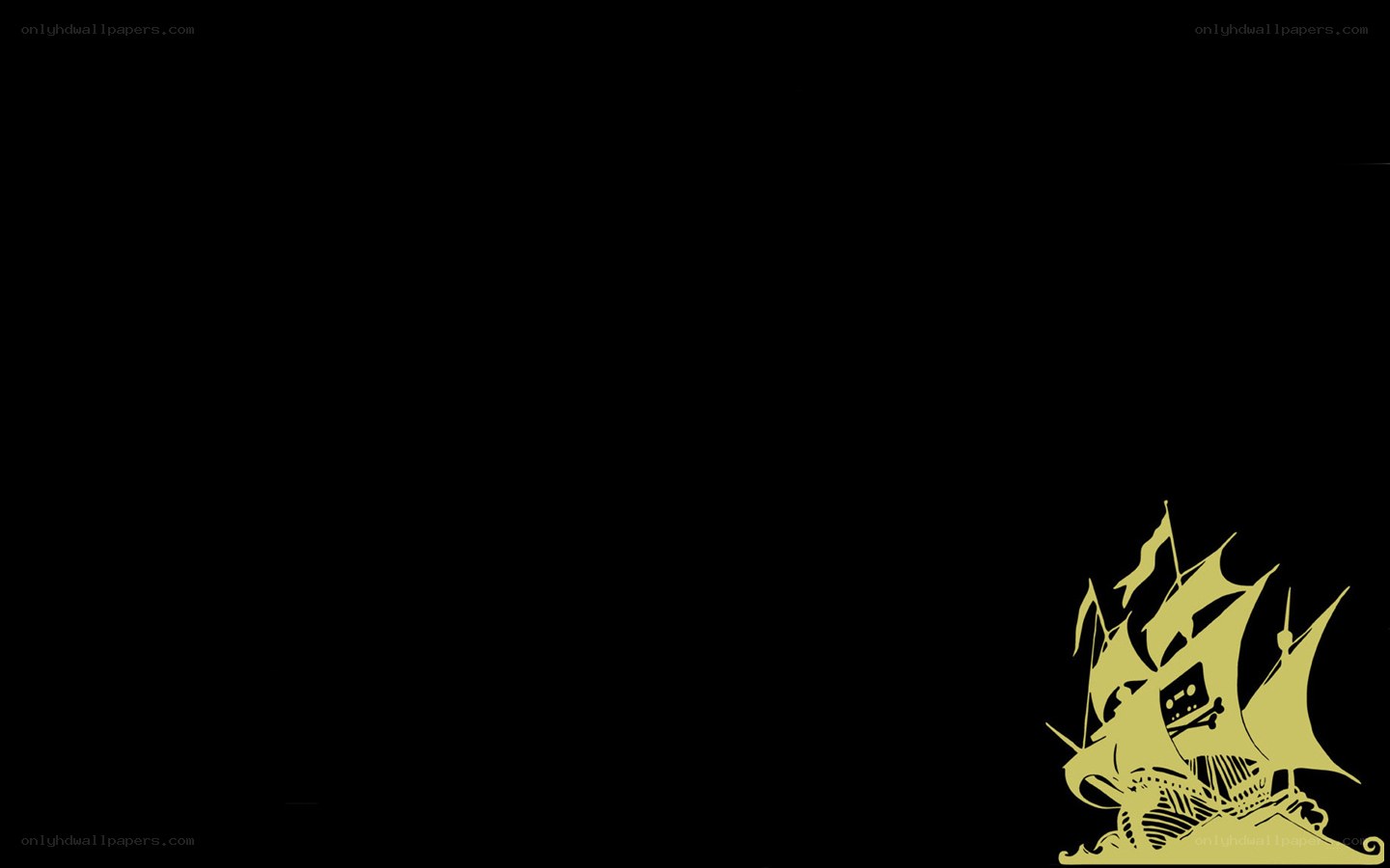 pirate ship silhouette