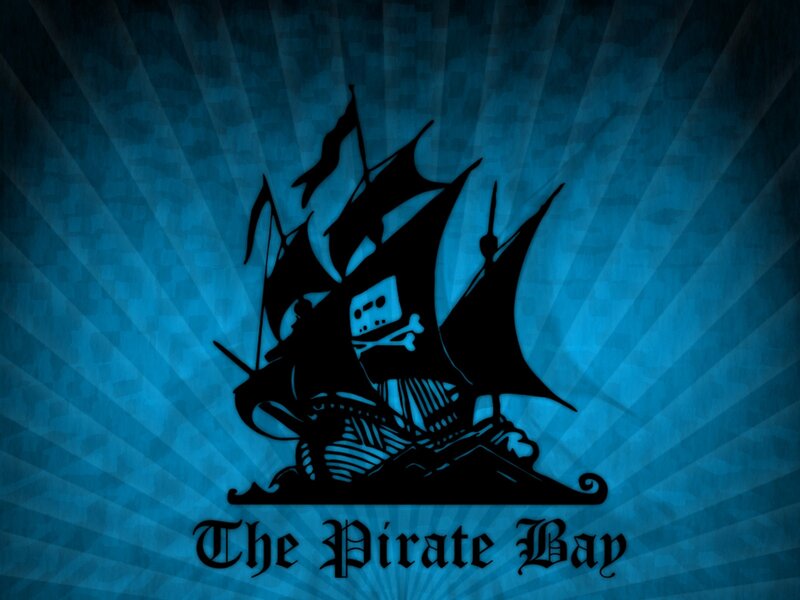 Pirate Ship Silhouette — Blue, Dramatic, Digital Art, Sailboat