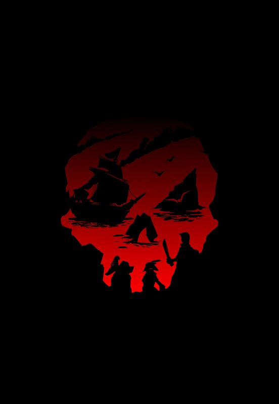 Pirate Ship Skull