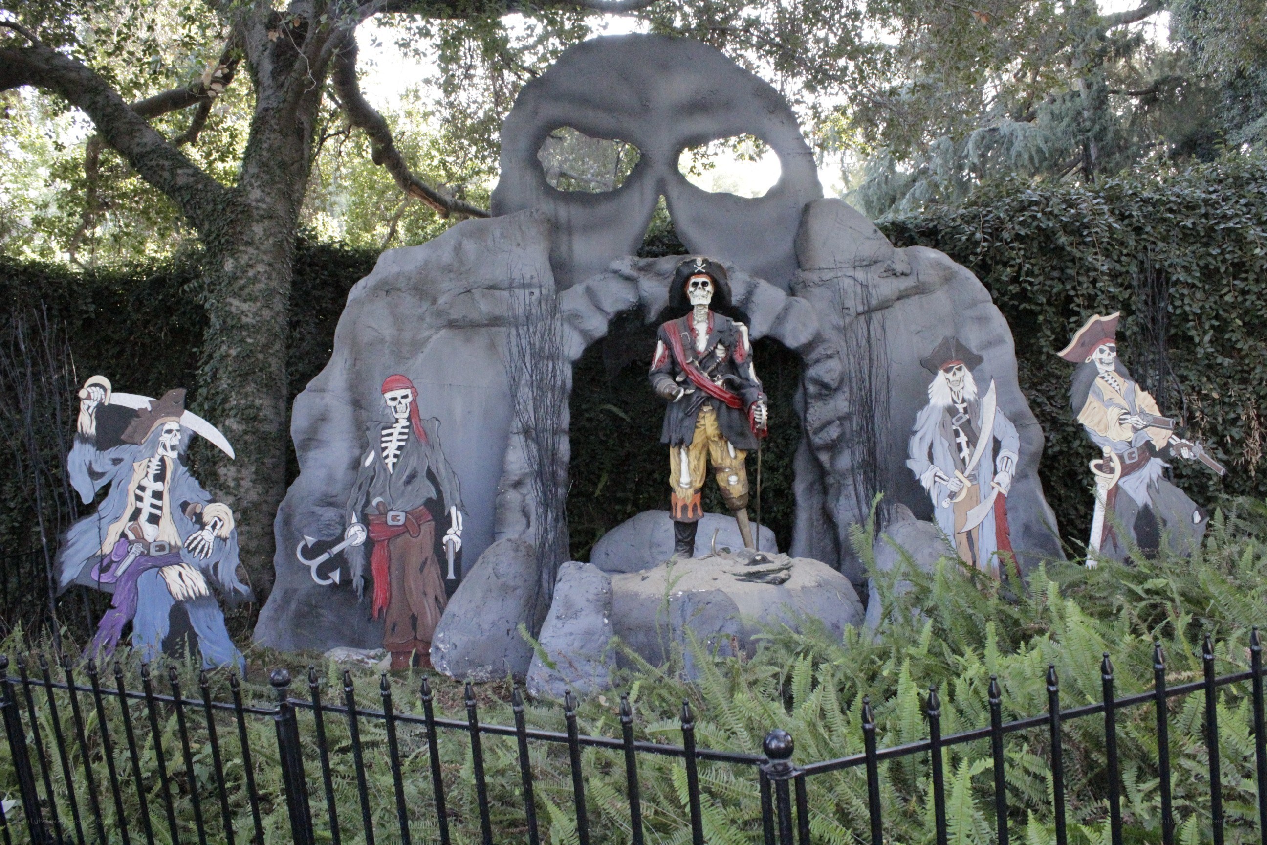 Pirate skeleton display