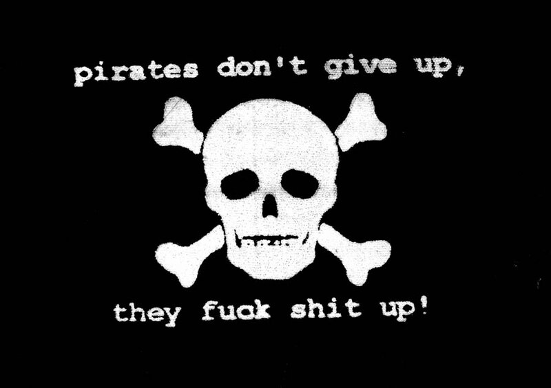 pirate skull and bones