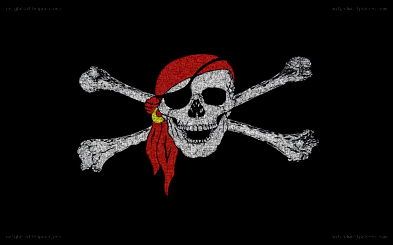pirate skull and crossbones