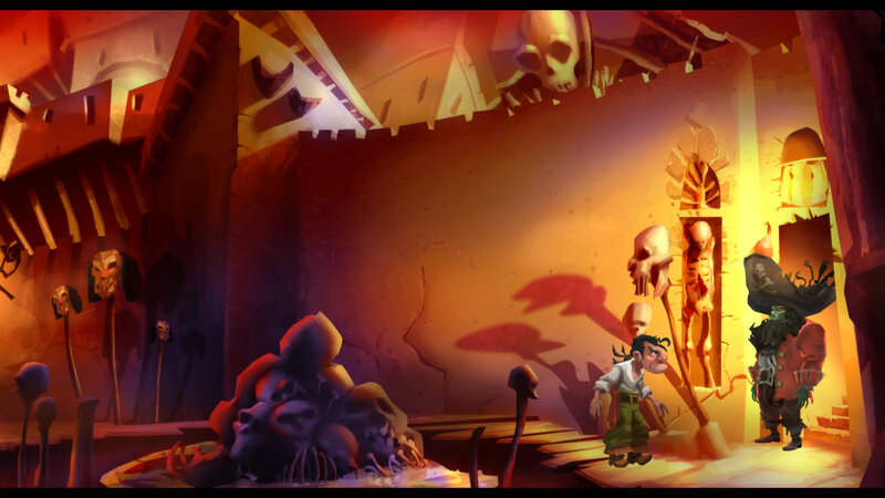 Pirate skull chamber