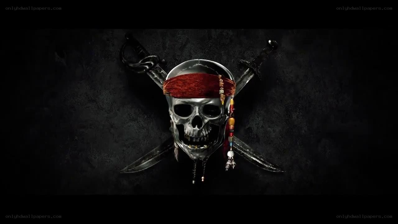 pirate skull with swords