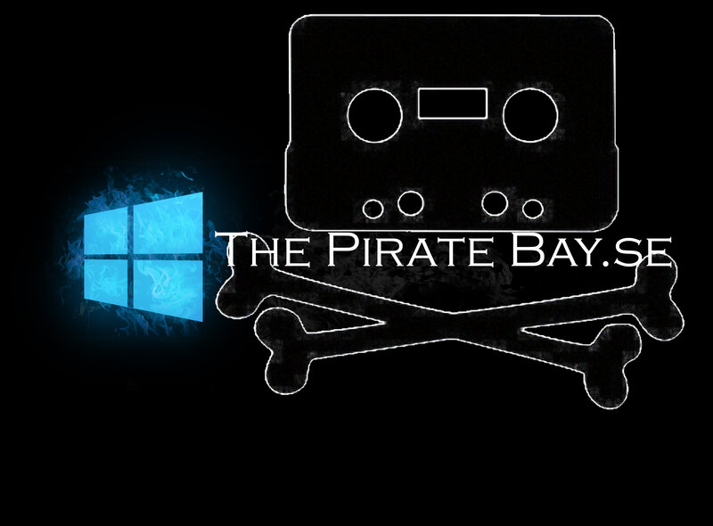 Pirate Symbol with Windows Logo