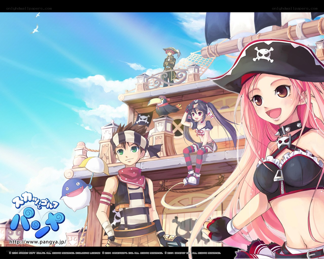 Pirate-themed anime adventure