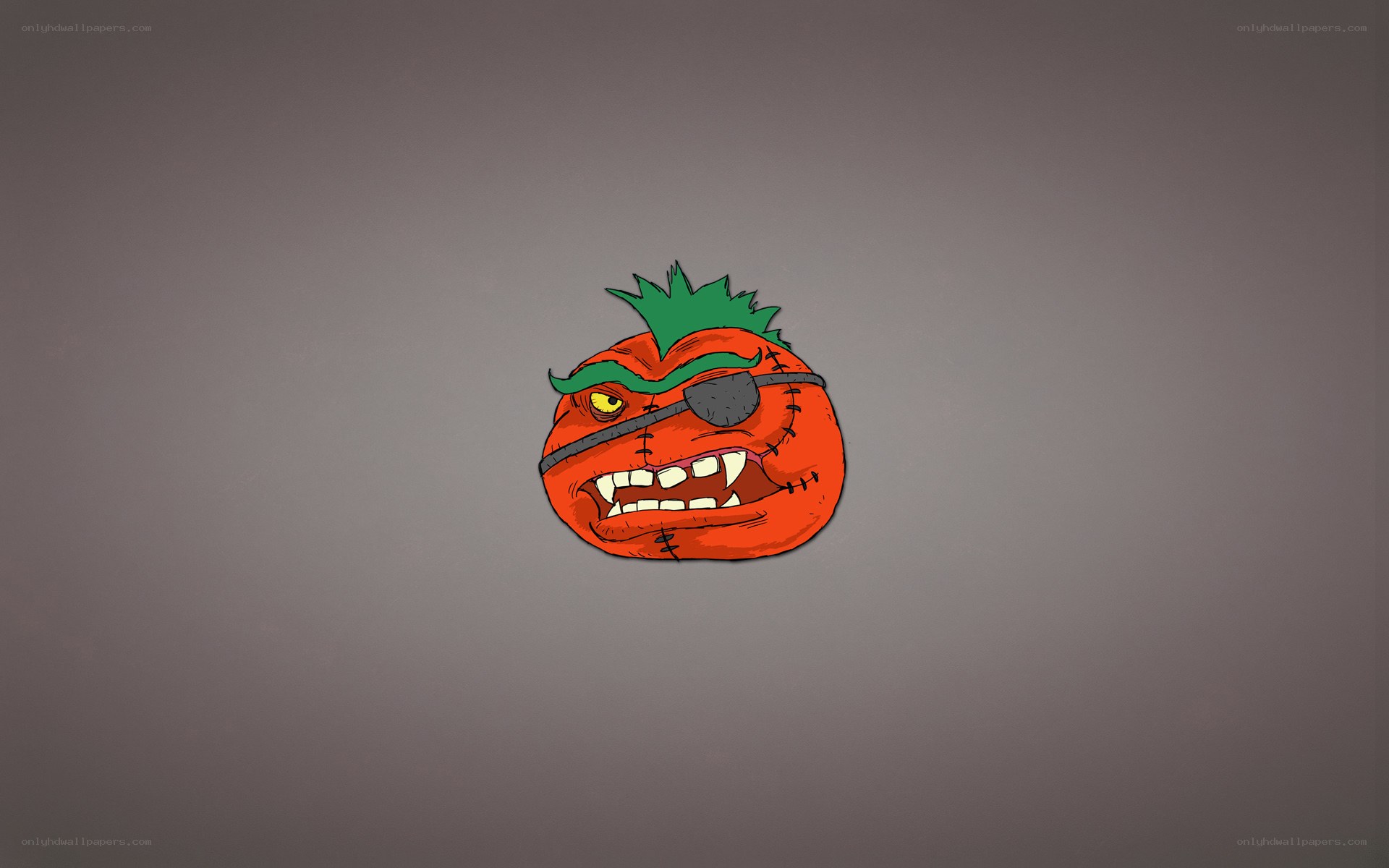 pirate tomato character
