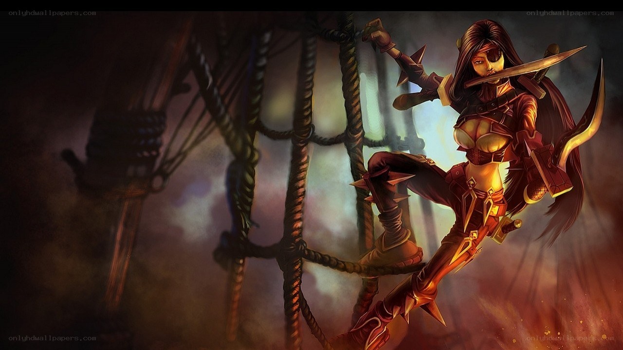 pirate warrior climbing ship