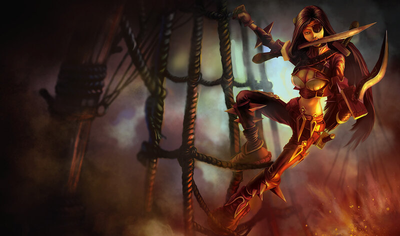pirate warrior climbing ship