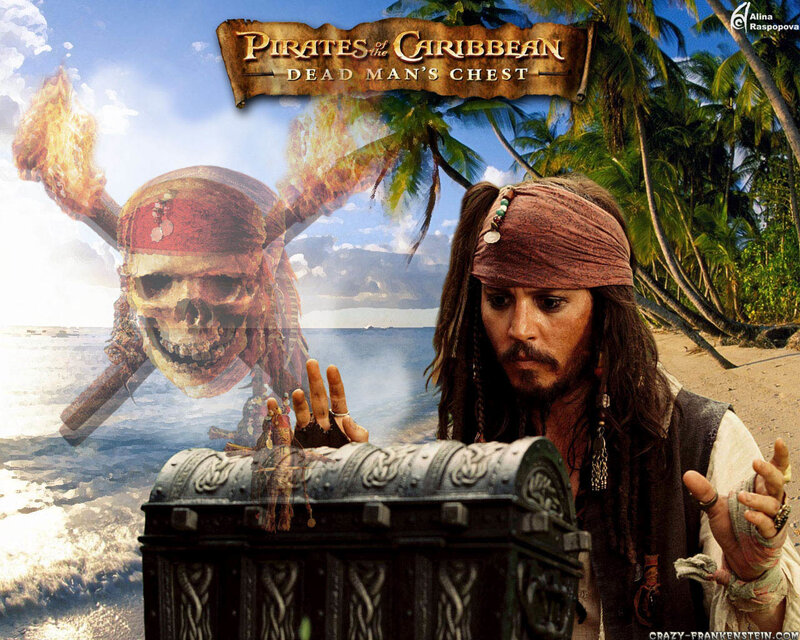 Pirate with Chest