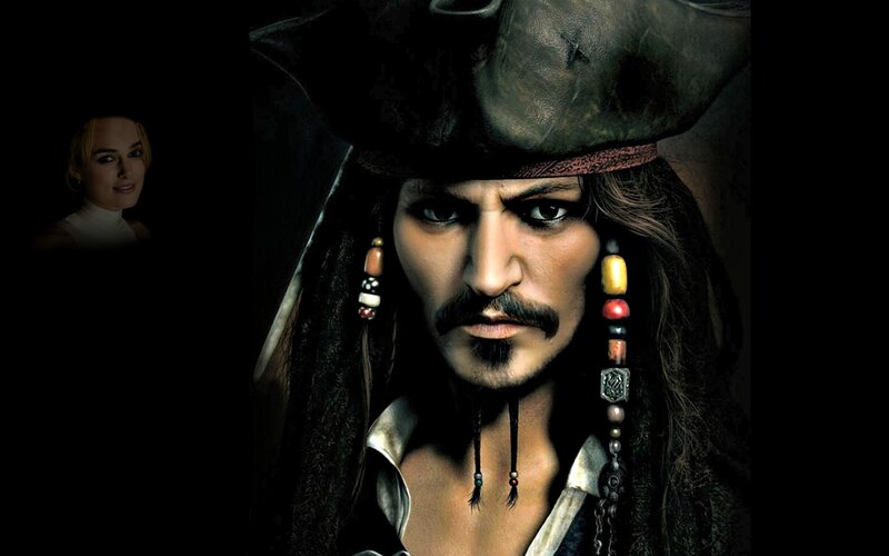 Pirate with Dreadlocks — Black