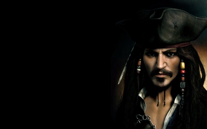 Pirate with Long Hair