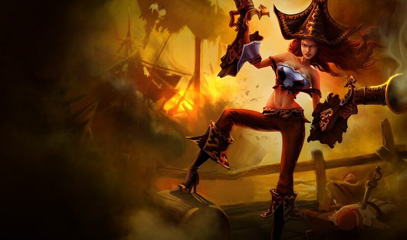 pirate woman in battle