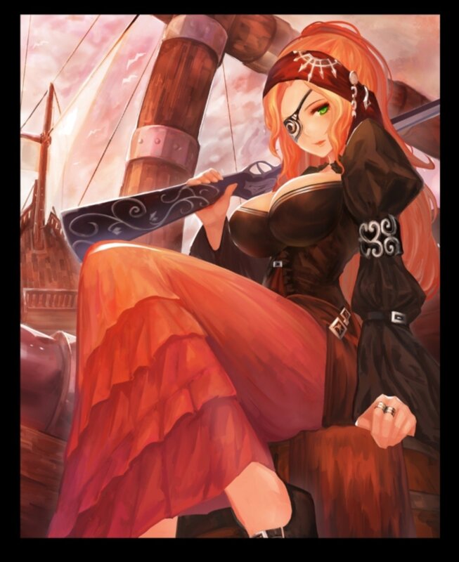 pirate woman with sword